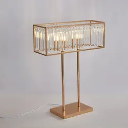 Divine Gold Crystal Lamp