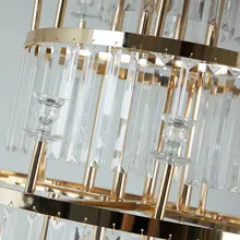 Gold Chrome Crystal Rack Centerpiece