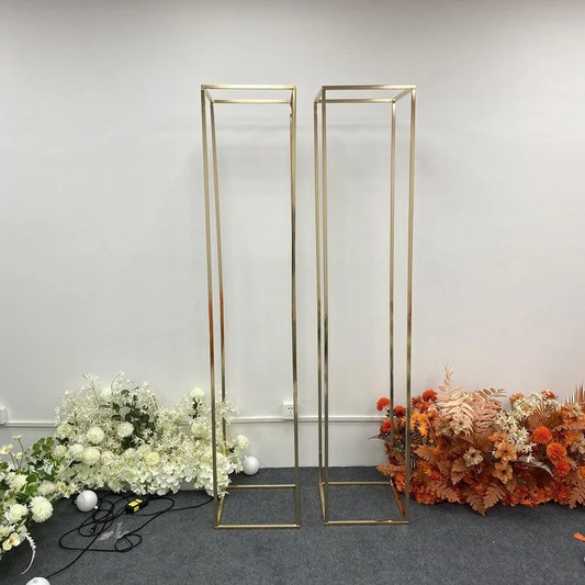 3 piece Golden Arch Floral Stand